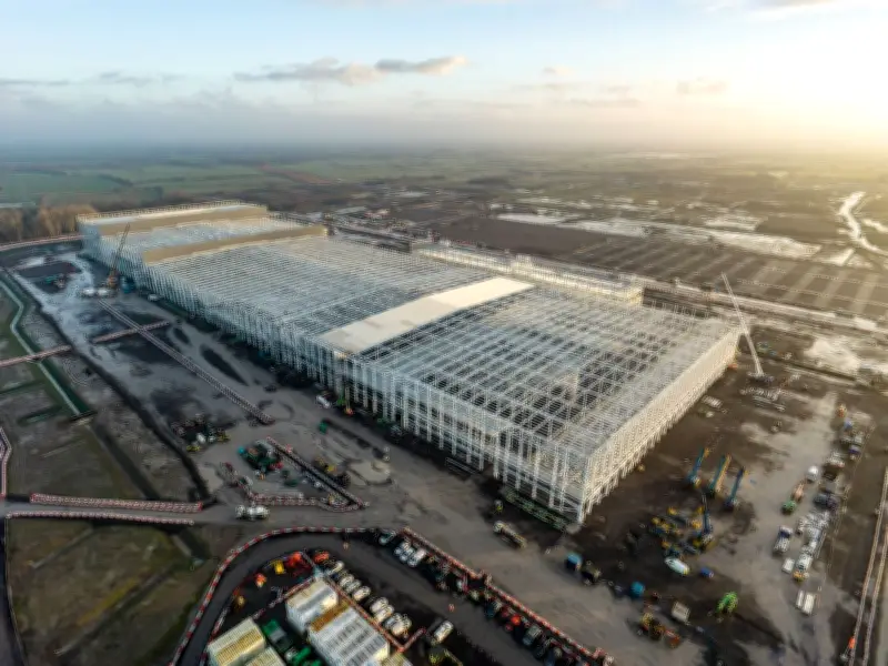 Somerset Gigafactory Parts Ways with Main Builder Sir Robert McAlpine