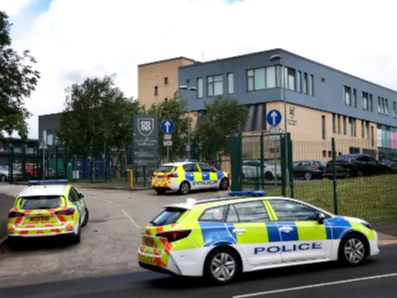 Teen, 14, in court over triple stabbing at Manchester school