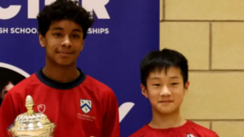 Two Loughborough Grammar School Pupils Selected for Elite Badminton Training