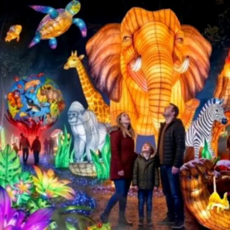 Twycross Zoo Lanterns of the Wild Returns for 2026 Christmas Event