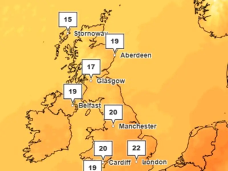 UK June Heatwave to End Sunday After Record 38C Scorcher