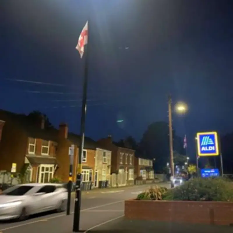 West Midlands Police offers support for flag removal on public property