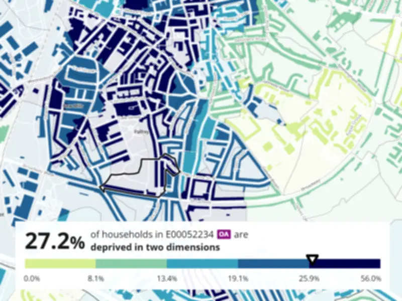 West Midlands Postcode Where Poor and Richer Are Separated by One Road