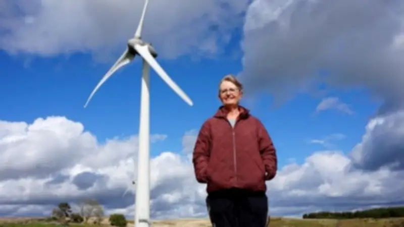 Wind Power Transforms Former Mining Village School Into Community Hub