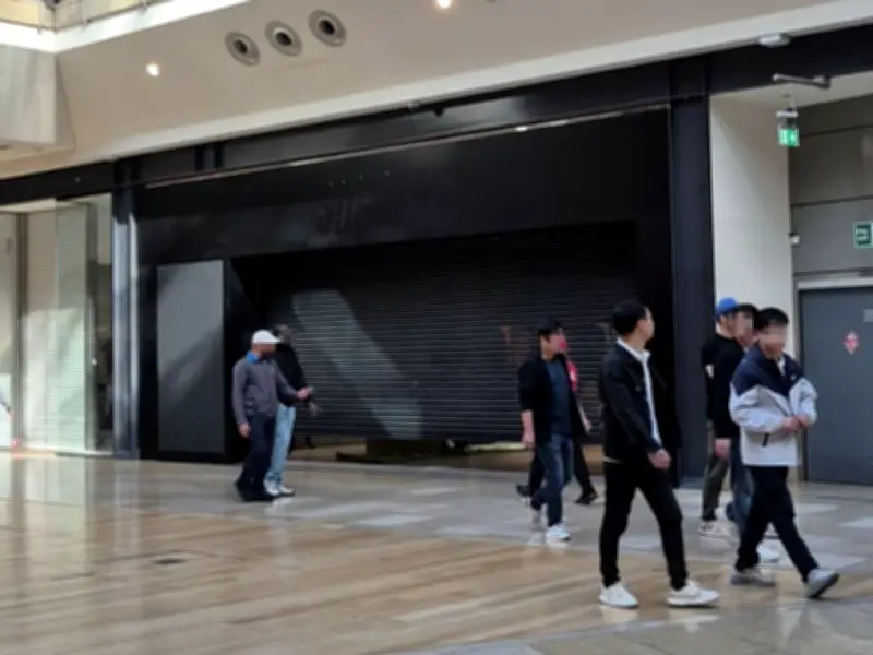 Work Begins Filling Old Bullring Shop with Fresh Merchandise in Birmingham
