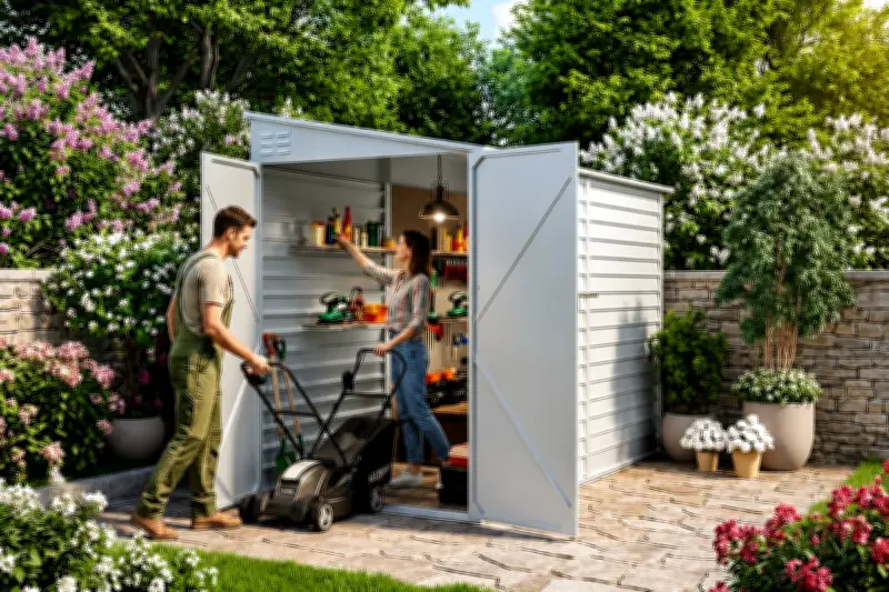 Wowcher Garden Shed Deal: Save 60% on Steel Outdoor Storage
