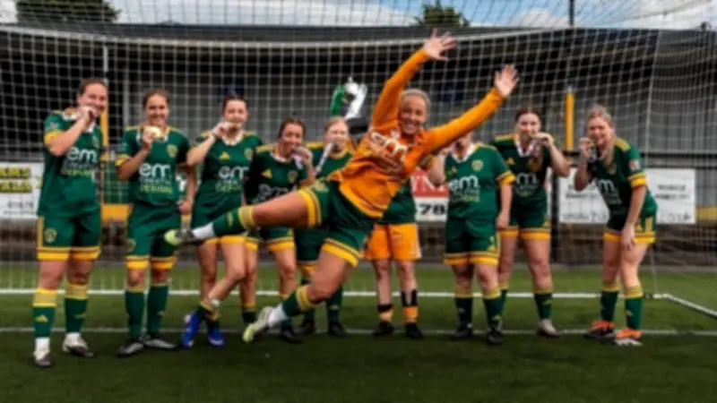 Wrexham Foresters Women's Team Celebrates Historic League Double
