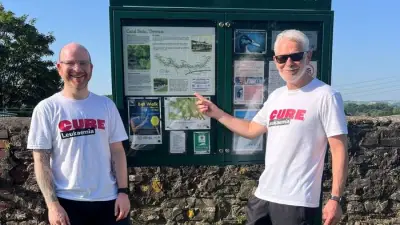 Devon optician runs Grand Western Canal for leukaemia charity after friend's daughter's battle