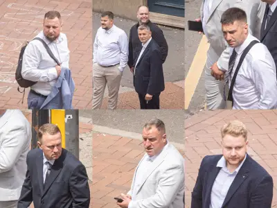 Eight Legia Warsaw fans in court over Villa Park violence
