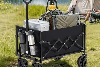 Folding Festival Trolley: The Ultimate Camping and Garden Companion on Amazon