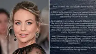 Lydia Bright Furious Over School Closures in UK Heatwave: 'This Is Madness'