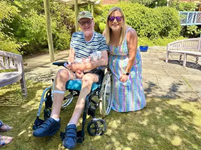 Midland dad defies doctors, walks again thanks to 'liquid gold' plasma