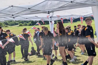 Photos Show Fun in Sun at Sedgley School Open Despite Red Weather Warning