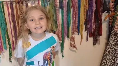 Seven-Year-Old Donates Hair to Charity Amid School Closure
