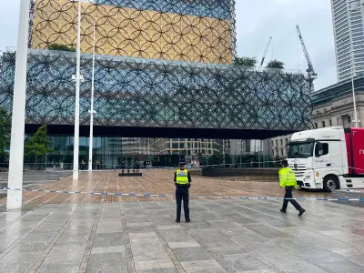 Two Men Arrested After Double Stabbing in Birmingham's Centenary Square