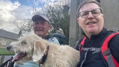 Walkers Raise £6,800 for Hospice Using Satnav and Dog's Instincts on St Oswald's Way Pilgrimage
