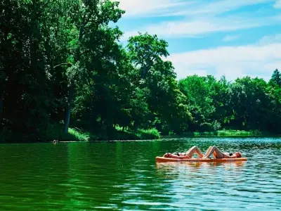 Wild Swimming Weekend at Capability Brown Park Near Birmingham