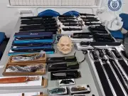 40 Zombie Knives and Sinister Mask Seized in M6 Police Stop