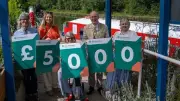 £5,000 donation from Persimmon Homes upgrades canal boat Harmony for disabled