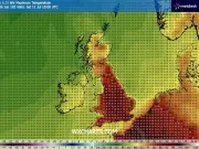 Exact Date UK Weather Maps Show New July Heatwave Affecting 17 Counties