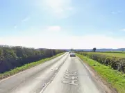 Man in 60s dies in Herefordshire crash between lorry and car