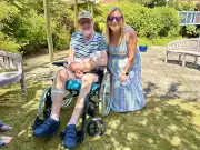 Midland dad defies doctors, walks again thanks to 'liquid gold' plasma
