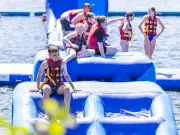 New Swing at Alderford Aqua Park in Whitchurch: One Hour from Birmingham