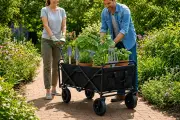 Save on Folding Garden Trolley and Wagon Cart Deals on Wowcher