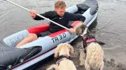 St Helens Man Kayaks 35 Miles in 12 Hours for Derian House in Honour of Grandparents
