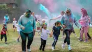 Three Pinxton Schools Raise Over £4,000 in Charity Colour Dash