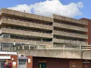 Trolley Thrown at Stourbridge Shopping Centre Roof by Laughing Youths