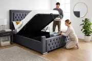 Upgrade Your Bedroom with a Stylish Ottoman Storage Bed