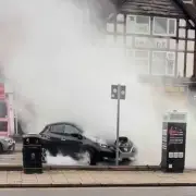 Warning After Electric Car Fire in Kings Heath High Street
