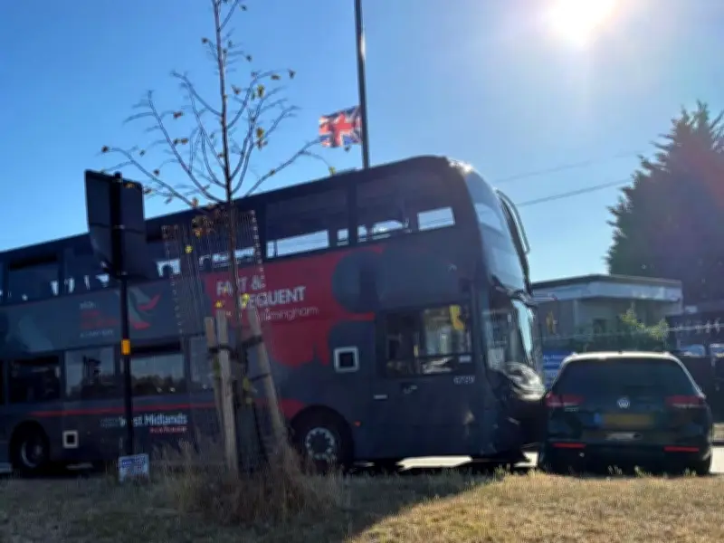 Birmingham Bus Crash Blocks Busy Kingstanding Street After Three-Vehicle Smash