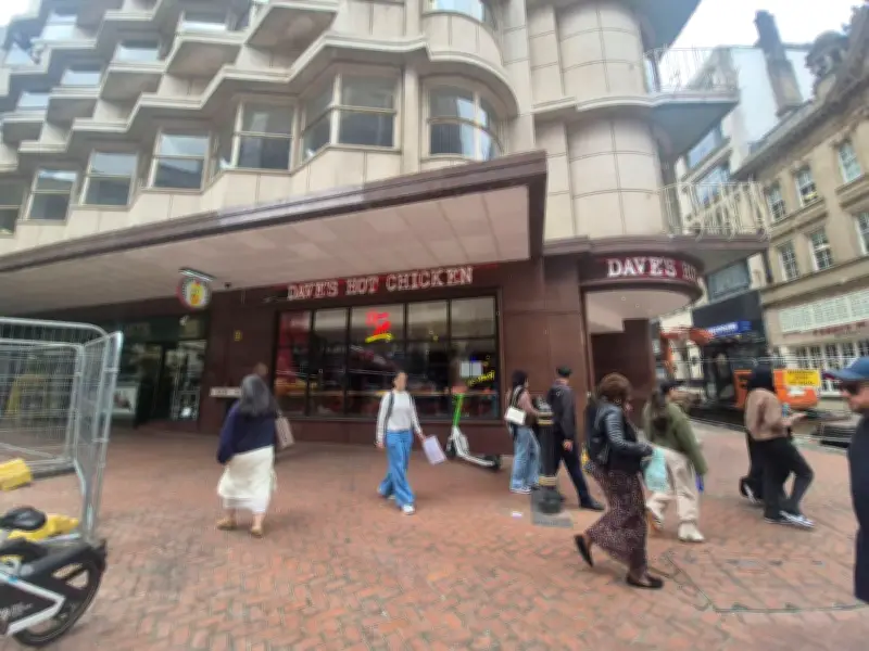 Birmingham's Dave's Hot Chicken Seeks Permission for New Street Terrace