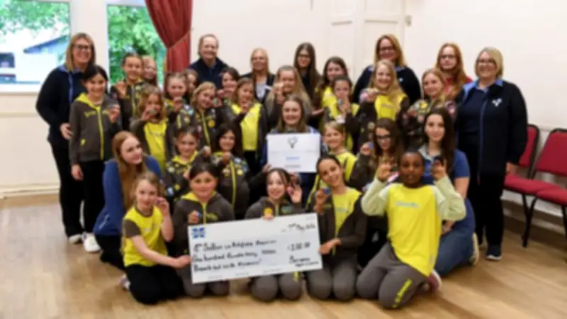 Brownies Create Garden of Remembrance for Young Leader Grace Keeling