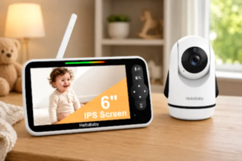 Budget HelloBaby Video Baby Monitor Drops to £29.99 in Amazon Deal