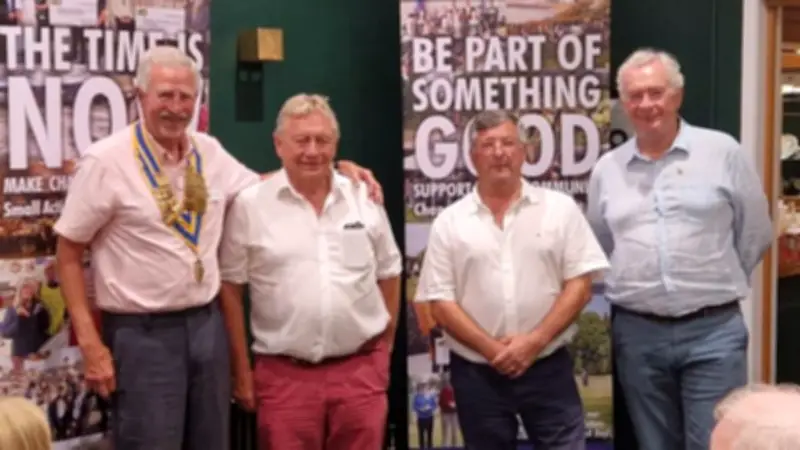 Folkestone Rotary Club Elects Three Presidents in Unusual Joint Leadership