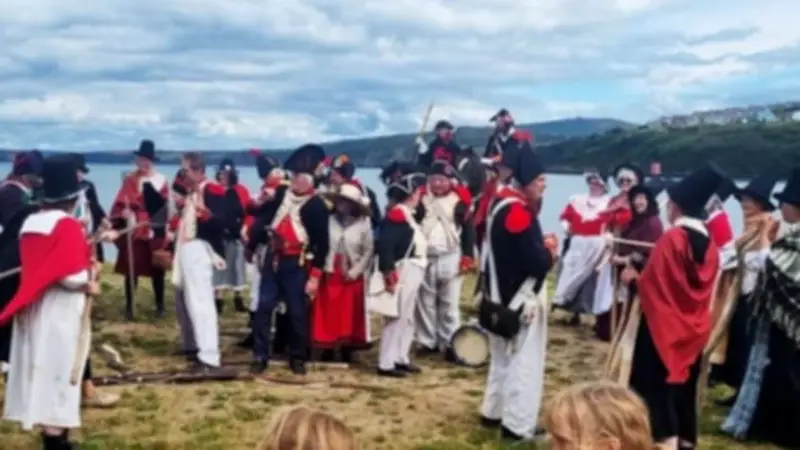 French Invasion Re-enactment in Fishguard: Step Back in Time
