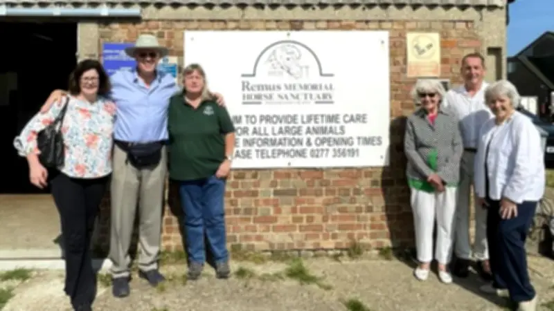 Fun Walk Trust Celebrates Long-Standing Partnership with Remus Memorial Horse Sanctuary