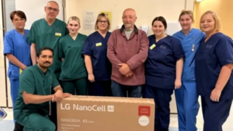 Grateful Patient Fundraises for Smart TVs and Mirrors on Cancer Ward