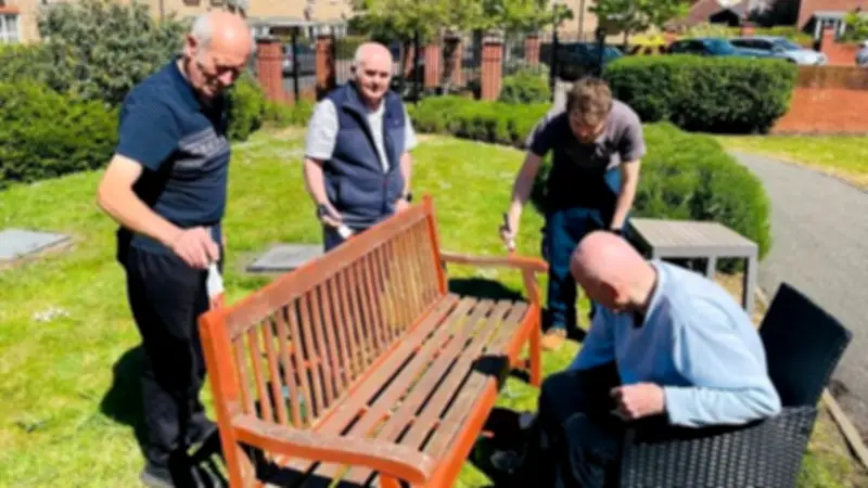 Husband Honored for Volunteer Work at Peterborough Care Home