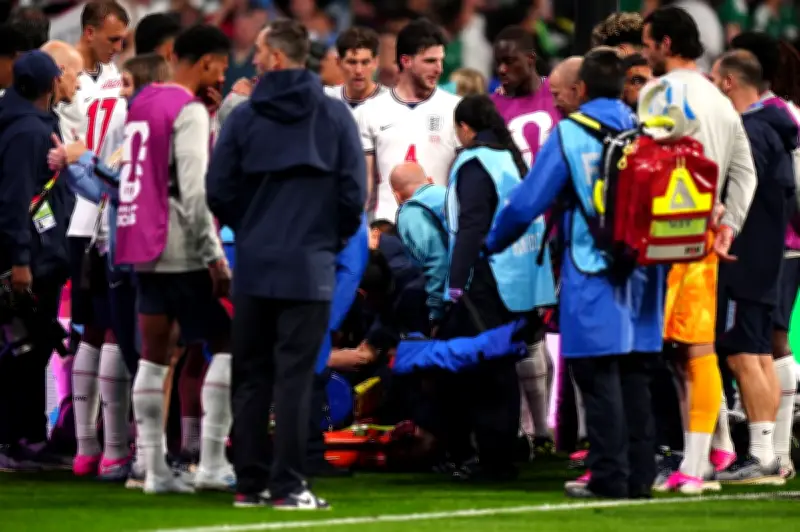 Jordan Henderson Injured Celebrating England Win Over Mexico