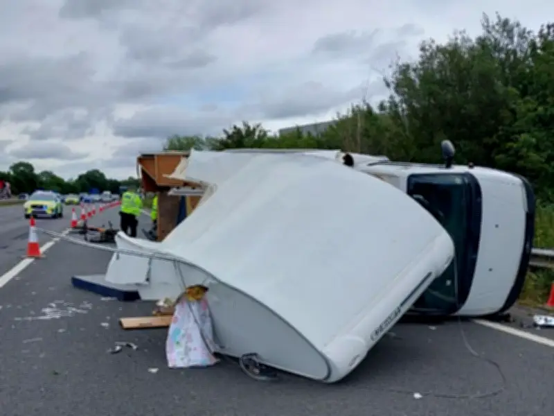 M5 Hard Shoulder Abuse: 20 Drivers to Be Prosecuted After Motorhome Crash
