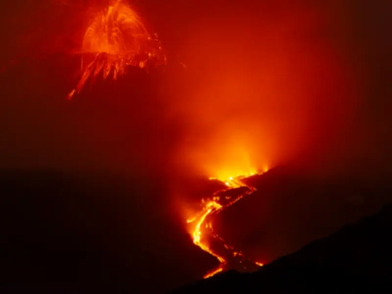 Mount Etna Eruption Disrupts European Flights, Catania Airport Cancellations