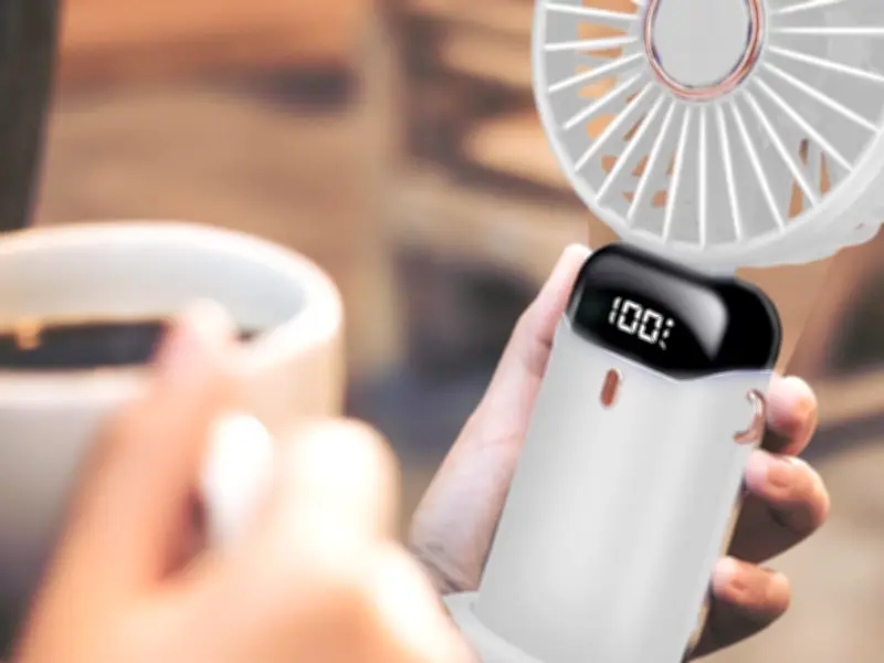 Powerful Jsdoin Hand Held Fan Now £16 on Amazon for UK Heatwave