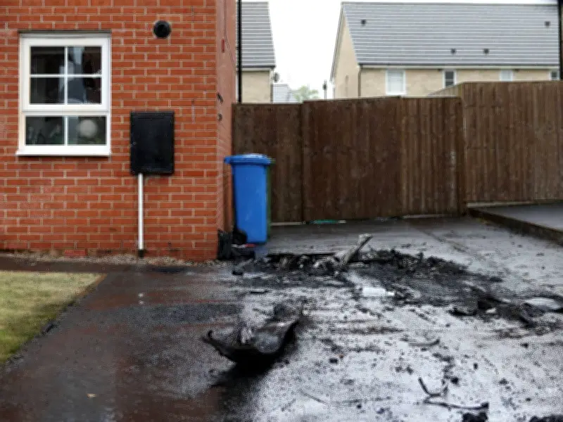 Ricky Hatton's Car Torched in Targeted Attack Outside Son's Home