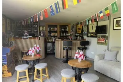 Black Country Man Turns Garden Shed into World Cup Fan Zone