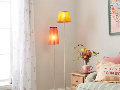 Dunelm's £99 'Retro' Double Floor Lamp Wins Over Homeowners