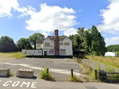 Landmark Black Cock Inn Pub in Walsall Wood Set for Demolition for 13 New Homes